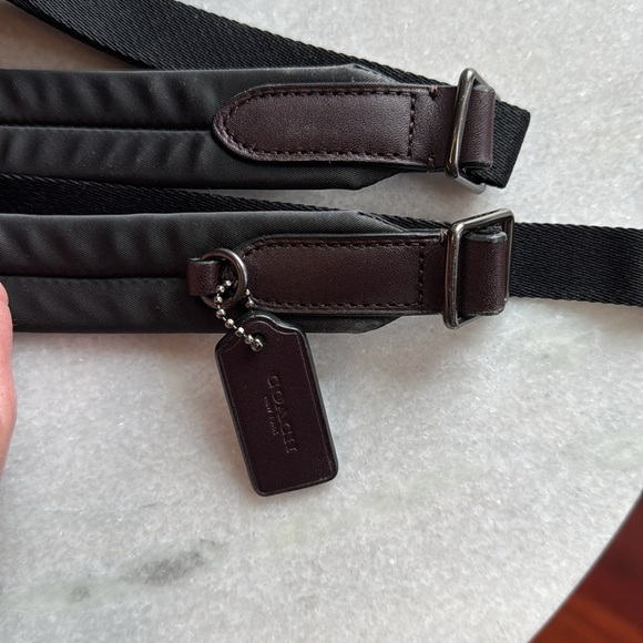 Coach Pink and Brown Zebra Print Backpack - Picture 6 of 11